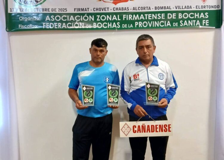 Bochas: Campeonato provincial mayores categoria individual y parejas