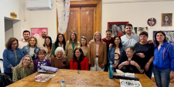 El intendente Matías Chale recibió a la vicegobernadora Gisela Scaglia