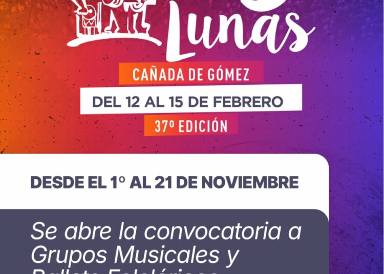 Se abren las convocatorias rumbo al 37° Festival de las Tres Lunas