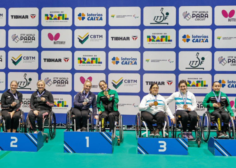 Tenis de Mesa Adaptado: Argentina ganó tres medallas en Brasil