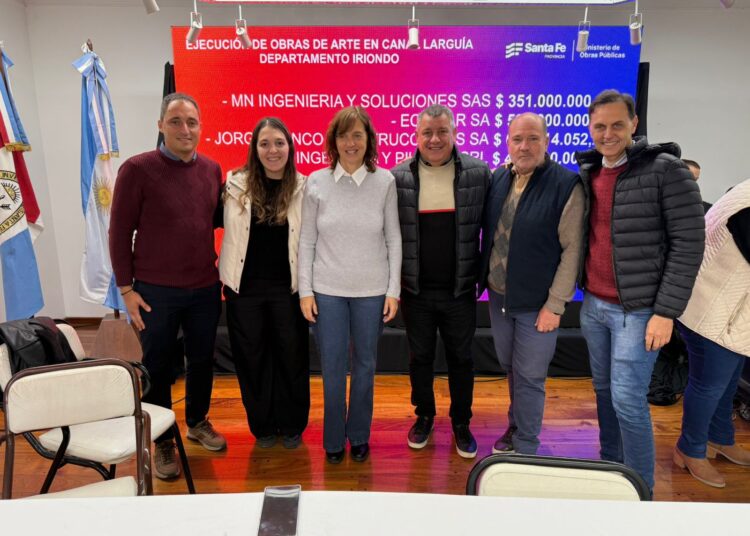 Licitaron nuevas alcantarillas rurales sobre el canal Larguía