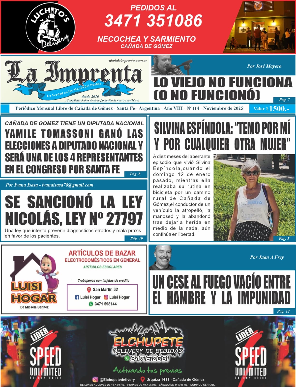 Edición Impresa N°113 (Octubre 2025)