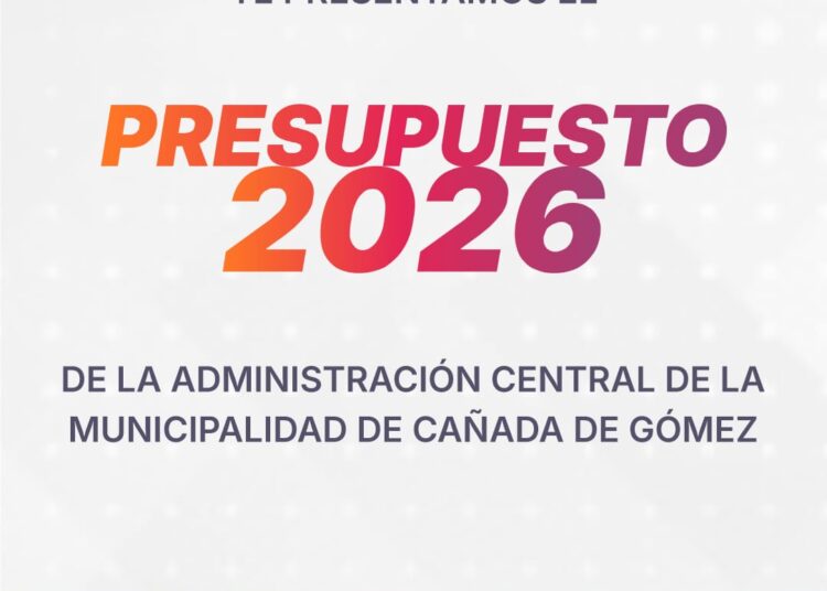 La municipalidad de Cañada de Gómez presentó el Presupuesto Municipal 2026