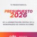 La municipalidad de Cañada de Gómez presentó el Presupuesto Municipal 2026