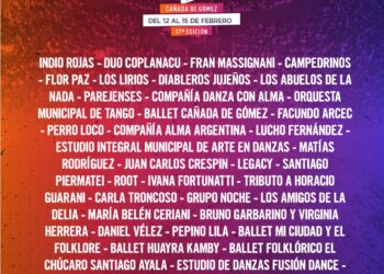 La municipalidad de Cañada de Gómez confirmó la grilla y programación completa para el Festival Las Tres Lunas 2026