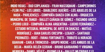 La municipalidad de Cañada de Gómez confirmó la grilla y programación completa para el Festival Las Tres Lunas 2026