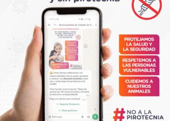 La Municipalidad de Cañada de Gómez incorporó un nuevo canal para realizar denuncias anónimas por venta y manipulación de pirotecnia