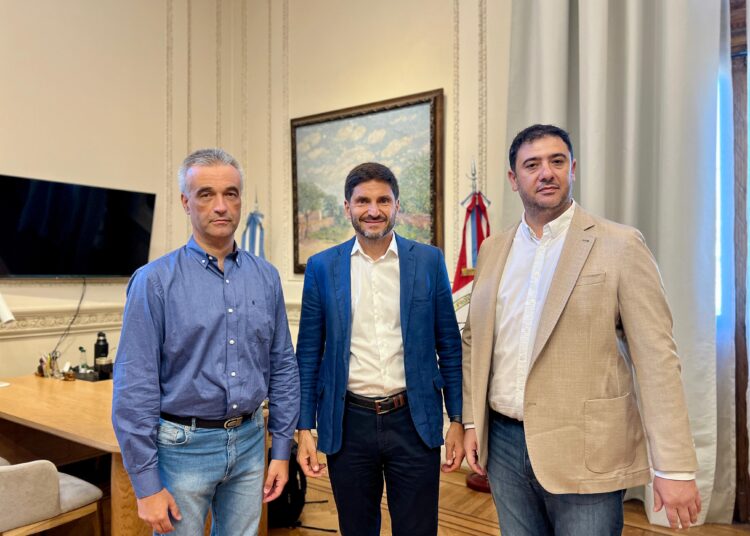 Gestiones del intendente  Chale con el gobernador Pullaro para más obras en Cañada de Gómez