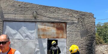 Se produjo un incendio en calle Iriondo al 500 de Cañada de Gómez