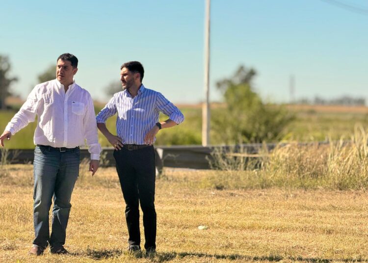 Chale y Pullaro recorrieron obras en ejecución y anunciaron nuevos proyectos para la ciudad