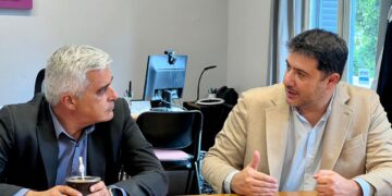 El intendente Matías chale avanzó en gestiones para la creación de un punto UNR en Cañada de Gómez