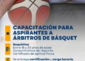 ¡Esta es tu oportunidad! ACRAD ofrece el Curso de Aspirantes a Árbitros de Basquet