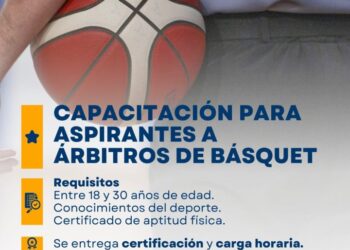 ¡Esta es tu oportunidad! ACRAD ofrece el Curso de Aspirantes a Árbitros de Basquet