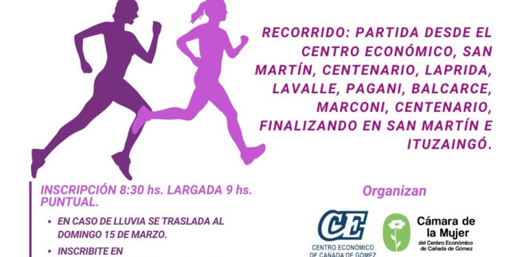 Se viene la 10° edición de la CorreCaminata organizada por la Cámara de la Mujer del Centro Económico