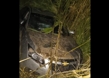 Un funense robó a mano armada en Cañada de Gómez, volcó con su auto y fue aprehendido en Carcarañá