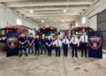 Nueve bomberos inician el ciclo lectivo 2026 en la ciudad de Las Rosas, dando el primer paso en su formación dentro de la escuela regional