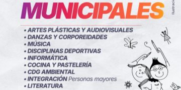 La Municipalidad de Cañada de Gómez informa que se encuentran abiertas las inscripciones para los Espacios Culturales Municipales 2026