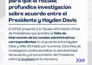 Causa $Libra: nuevo amicus curiae del CIPCE por presunto acuerdo confidencial