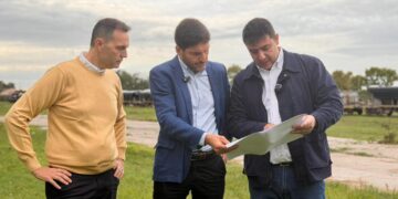 El intendente Chale recibió al gobernador Pullaro para recorrer próximas obras para transformar la ciudad