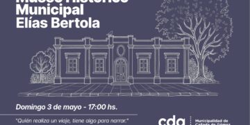 La Municipalidad de Cañada de Gómez invita a participar de la reapertura del Museo Histórico Municipal “Elías Bertola”