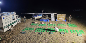 Villa Eloísa: Todos los detalles sobre la aeronave que interseptaron con más de 300 kilos de cocaína en un campo