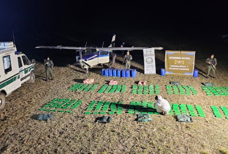 Villa Eloísa: Todos los detalles sobre la aeronave que interseptaron con más de 300 kilos de cocaína en un campo