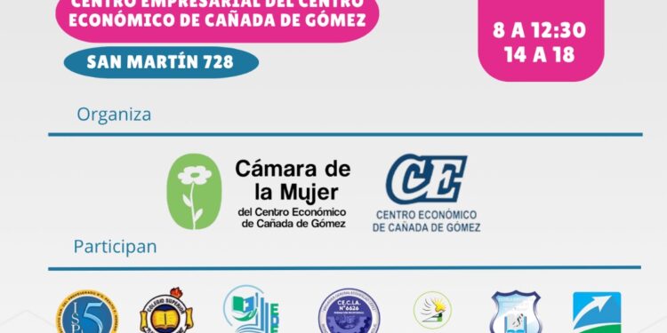 La Cámara de la Mujer del Centro Económico de Cañada de Gómez invita a la 27° Edición de Expo Carreras y Oficios