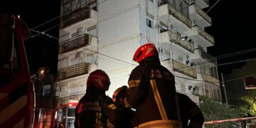 Cañada de Gómez: Incendio de gran magnitud en un edificio ubicado en la intersección de San Martín y Beltrame