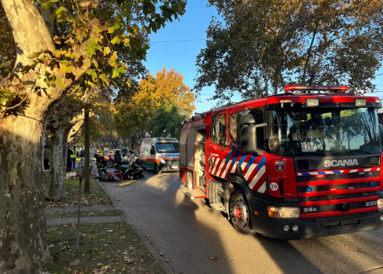 Cañada de Gómez: grave accidente de tránsito entre un automóvil y dos motocicletas