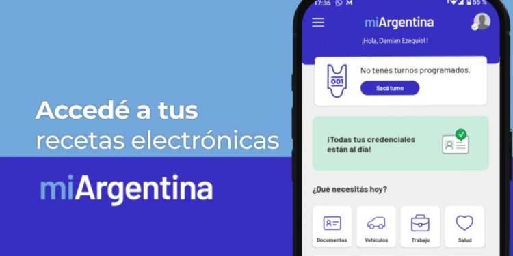 La Receta Electrónica se incorpora a la app Mi Argentina