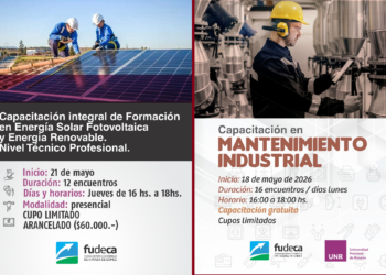 FUDECA abre la inscripción a dos capacitaciones