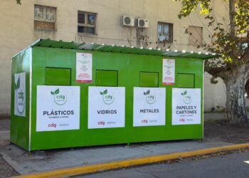 El municipio cañadense habilitó dos nuevos puntos verdes para separación de residuos en la ciudad
