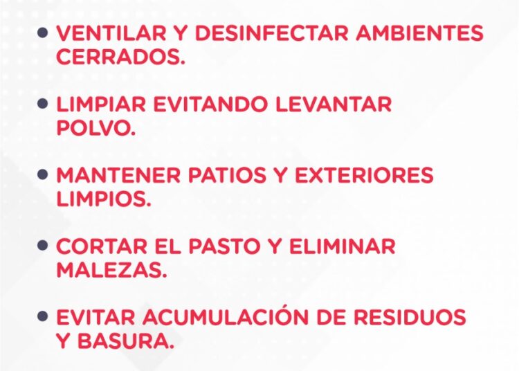 EL MUNICIPIO DE CAÑADA DE GÓMEZ ACLARA INFORMACIÓN SOBRE HANTAVIRUS Y RECUERDA MEDIDAS DE PREVENCIÓN