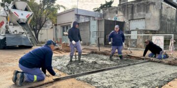 El municipio cañadense avanza con obras de pavimento y trabajos de conservación vial en distintos sectores de la ciudad