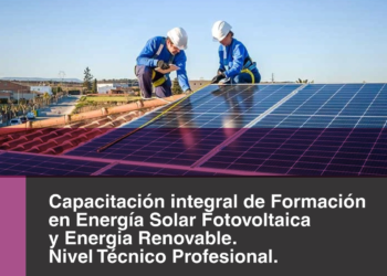FUDECA Invita a participar de la Capacitación Integral de Formación en Energía Solar Fotovoltaica y Energía Renovable