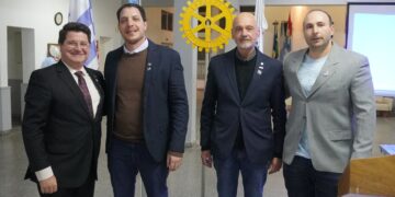 Rotary Club Cañada de Gómez celebró su tradicional cena de cambio de autoridades para el período 2026-2027