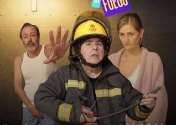 Presentan «Hay que apagar el fuego» en el Teatro Cervantes de Cañada de Gómez