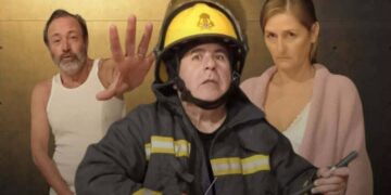 Presentan «Hay que apagar el fuego» en el Teatro Cervantes de Cañada de Gómez