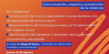 La Cámara de la Mujer del Centro Económico invita a participar del taller “Construir vínculos saludables