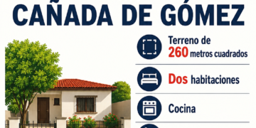 SE ALQUILA CASA EN CAÑADA DE GÓMEZ