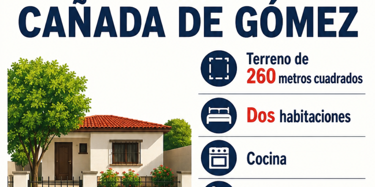 SE ALQUILA CASA EN CAÑADA DE GÓMEZ
