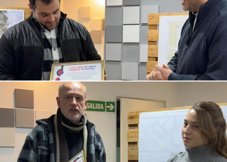 La Municipalidad de Cañada de Gómez entregó los premios del Concurso Ideas para la Refuncionalización y Puesta en Valor del Parque Municipal