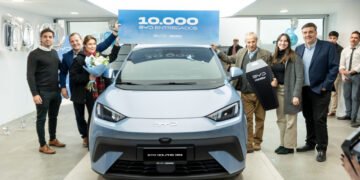BYD marca un nuevo hito en Argentina: alcanza las 10.000 unidades vendidas