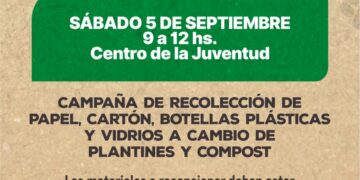 La Municipalidad de Cañada de Gómez llevará adelante una nueva jornada de Ecocanje