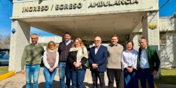 El pasado jueves Chale recibió a la ministra de Salud de la Provincia de Santa Fe