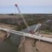 Avance histórico en el desvío Giardino: se montaron las vigas del nuevo puente sobre el Río Carcarañá