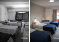 ASÍ REMODELARON LAS PRIMERAS 10 HABITACIONES DE GUARDIA DEL GARRAHAN