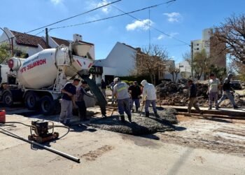 La Municipalidad de Cañada de Gómez continúa ejecutando trabajos con el Plan de Conservación de Pavimentos