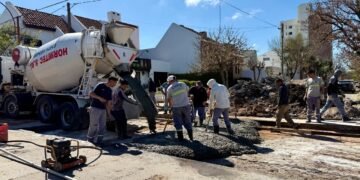 La Municipalidad de Cañada de Gómez continúa ejecutando trabajos con el Plan de Conservación de Pavimentos