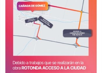 Cañada de Gómez: El acceso a la Autopista permanecerá cortado el jueves 10 de septiembre